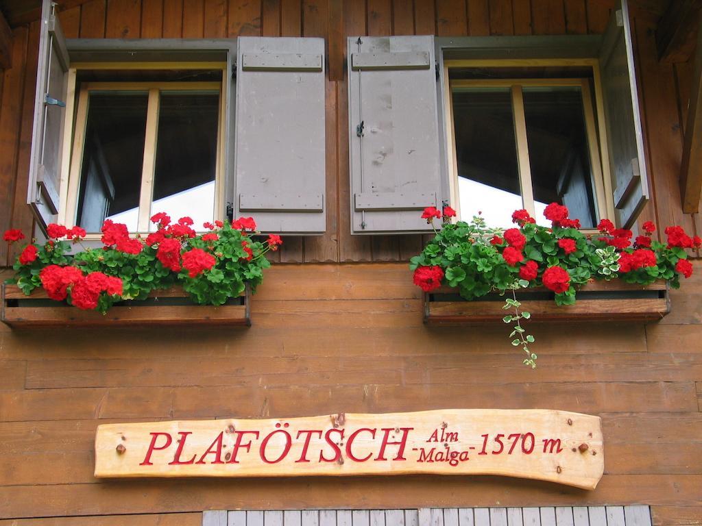 Appartement Berghuette Plafoetschalm à Tires Extérieur photo